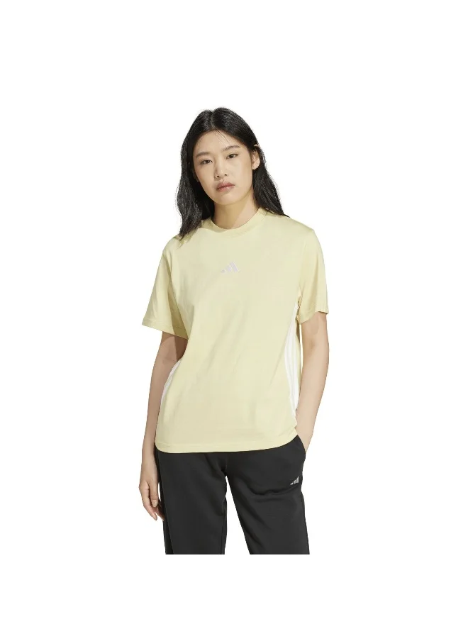 اديداس adidas essentials 3-stripes cotton women t-shirt