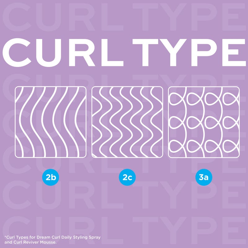 John Frieda جون فريدا مضاد التجاعيد، موس استعادة تجاعيد الأحلام، يعزز ويرطب التجاعيد الطبيعية، يخلق ثباتًا ناعمًا ومرنًا للشعر المجعد أو المتجعد، خالي من الكحول، 7.2 أونصة، عبوة من 2 - Image 2