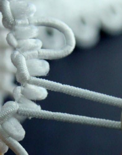Nakpunar Nakpunar 12 White Elastic Button Loops  Adjacent  - Image 5