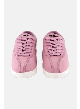 Tretorn Women Lace Up Causal Shoes, Mauve  - Image 4