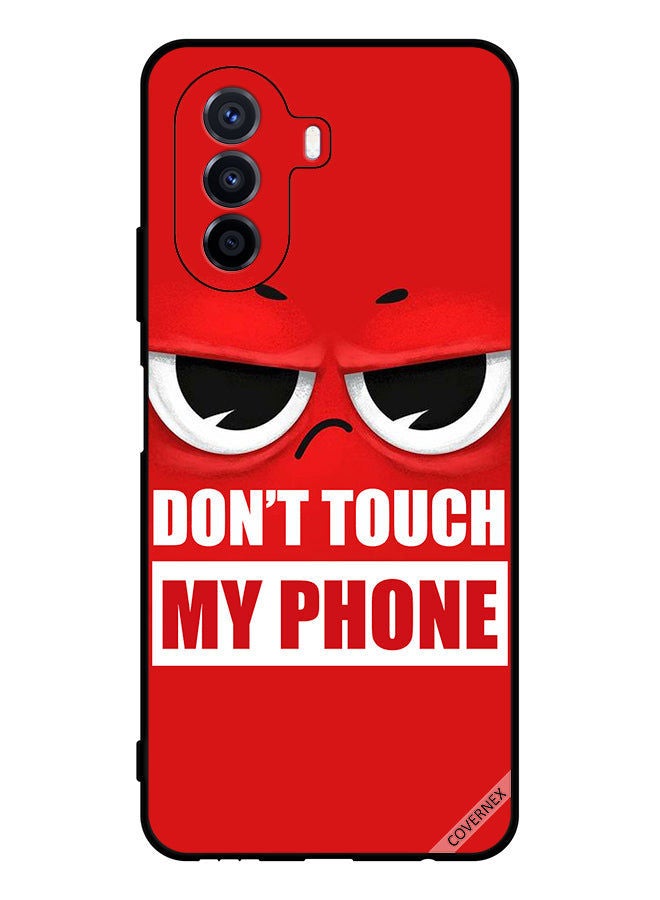 Covernex Protective Case Cover For Huawei nova Y70 Don't Touch My Phone Angry Bird - Image 1