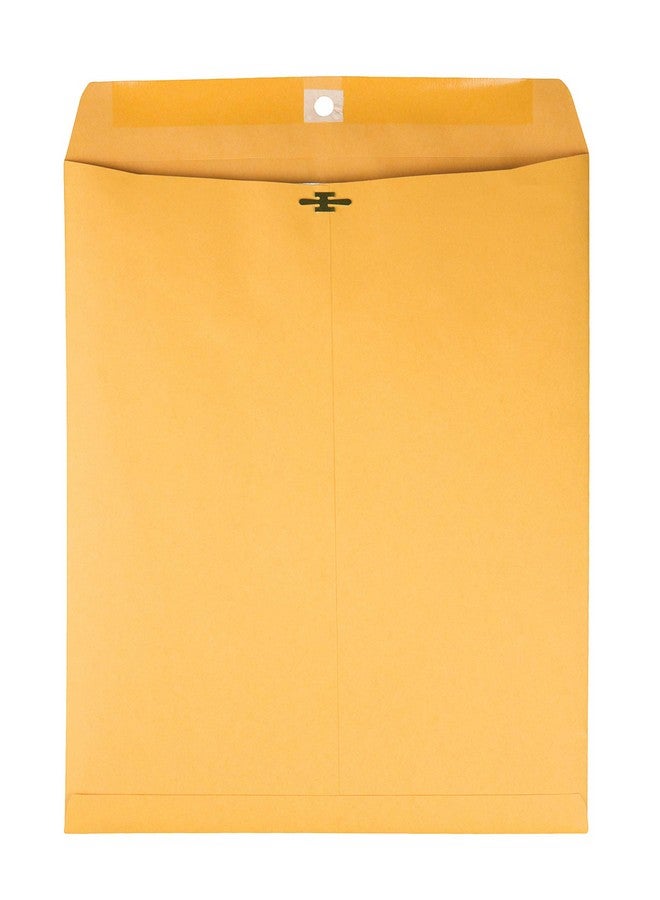 Quality Park High Bulk Clasp Envelopes Gummed Brown Kraft 10 X 13 100 Per Box (37892) - Image 3