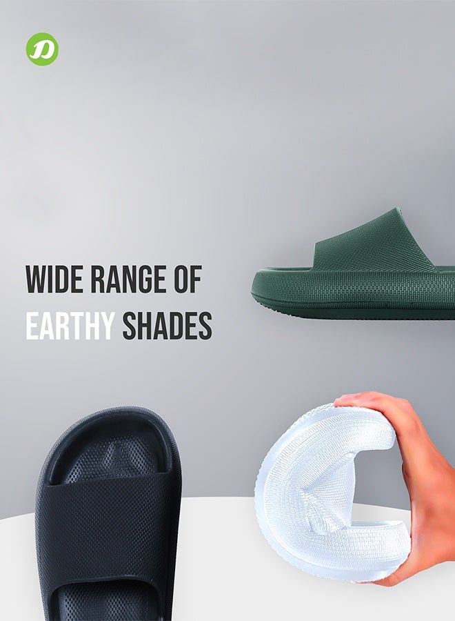 DOCTOR EXTRA SOFT Men's Classic Ultra Soft Sliders/Slippers with Cushion FootBed for Adults | Comfortable & Lightweight | Stylish & Anti-Skid | Waterproof & Everyday Flip Flops for Gents & Boys D-504 image 5