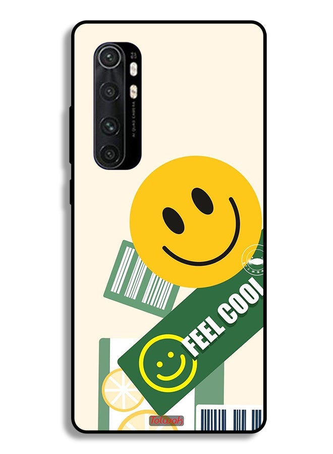 Tolwak Xiaomi Mi Note 10 Lite Protective Case Cover Feel Cool Sticker - Image 2