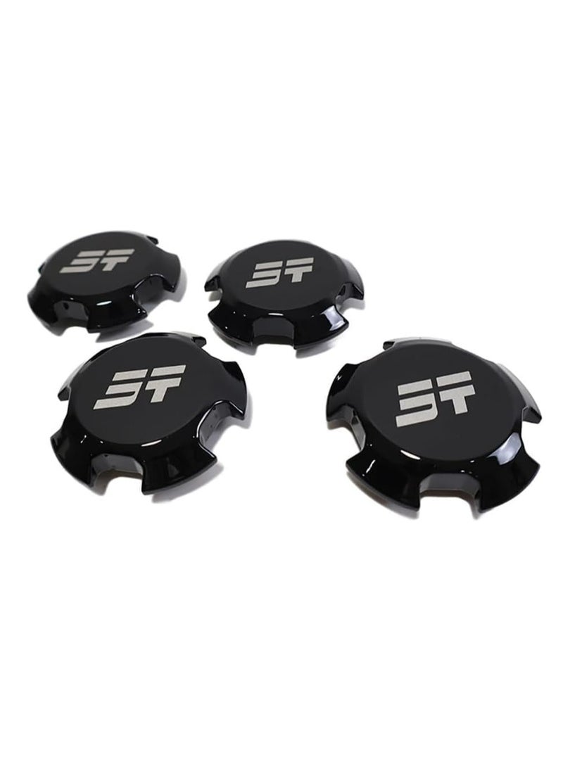 Oasisgalore Jetour Traveller T2 Black Wheel Hub Cover - Replacement Parts, Bright Black, Auto Accessories  - Image 2