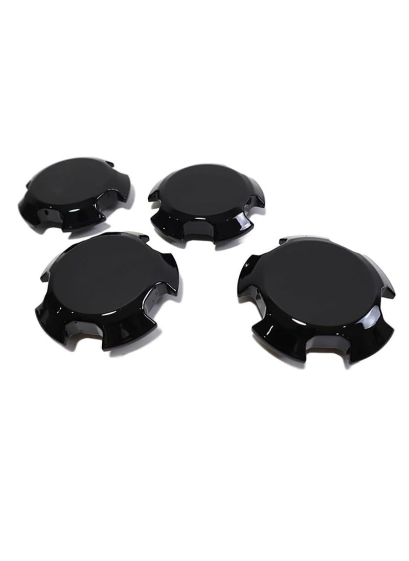 Oasisgalore Jetour Traveller T2 Black Wheel Hub Cover - Replacement Parts, Bright Black, Auto Accessories  - Image 2