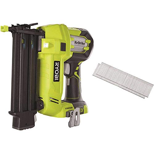 Ryobi P320 Airstrike 18 Volt One+ Lithium Ion Cordless Brad Nailer (Battery Not Included, Power Tool Only) - Image 1