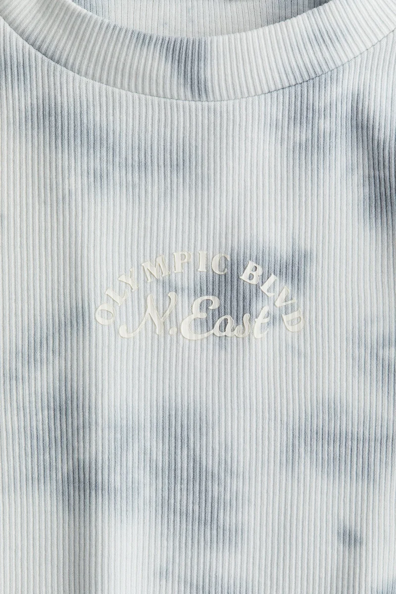 H&M Ribbed cotton top