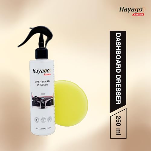 Hayago - Dashboard Dresser (250ml) | UV Protection & Shine Enhancer | Restor Plastic, Leather, Vinyl & Rubber. Complete Protection from UV Rays, Cracking, Fading of car interiors. - Image 4