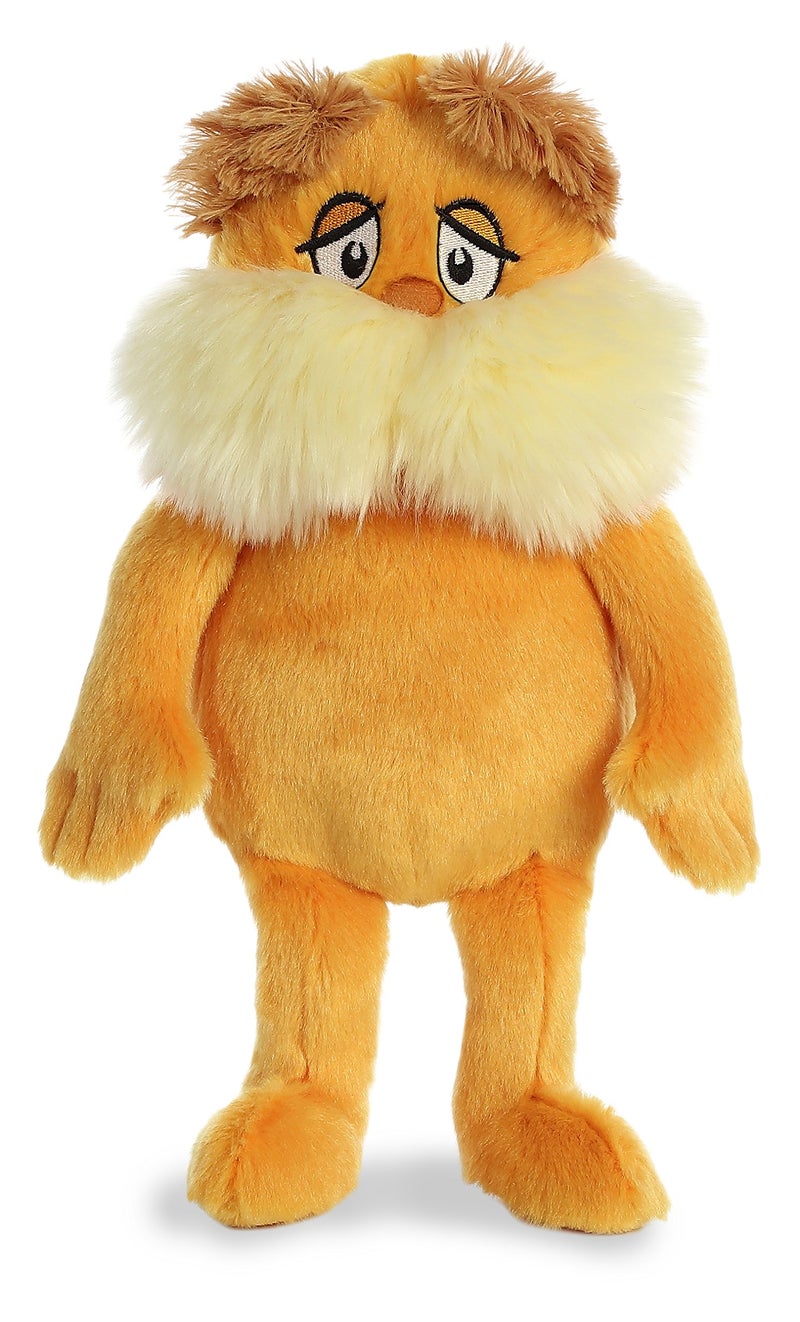 Aurora Whimsical Dr. Seuss The Lorax Stuffed Animal - Magical Storytelling - Officially Licensed - Orange 12 Inches - Image 1