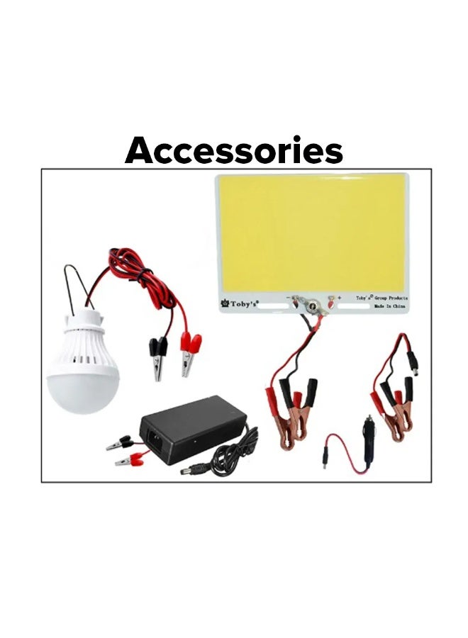 توبيز بطارية توبي BTY 50A، سعة 50000 مللي أمبير/ساعة، قابلة لإعادة الشحن مع محول طاقة 220 فولت، مثالية للتخييم - BTY 50A - Image 5