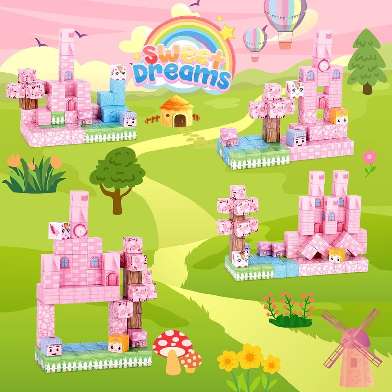 YIHANG Magnetic Blocks Princess Toy - Image 2