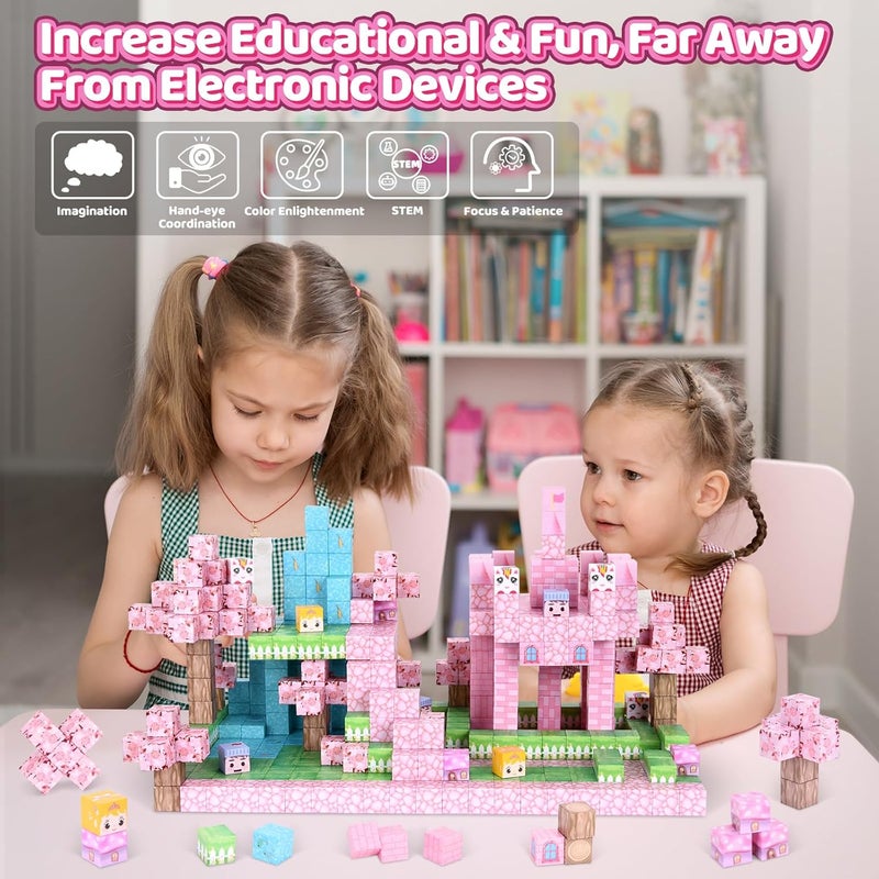 YIHANG Magnetic Blocks Princess Toy - Image 5