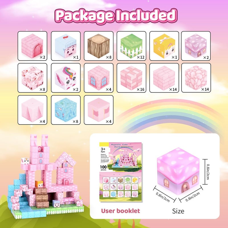 YIHANG Magnetic Blocks Princess Toy - Image 4