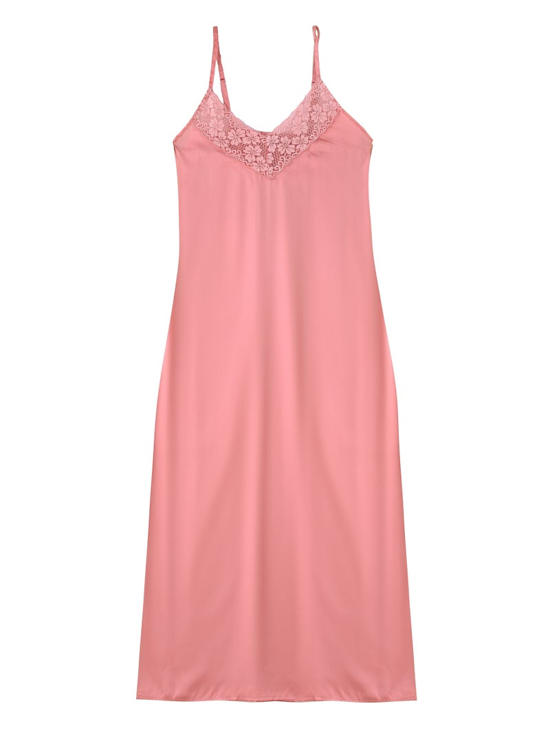 Lacy Dreams WOMENS BEAUTIFUL WOVEN LONG GOWN  - Image 1