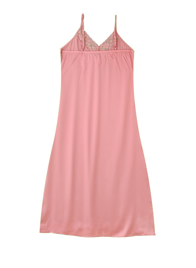 Lacy Dreams WOMENS BEAUTIFUL WOVEN LONG GOWN  - Image 2