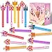 PLOUGVI 24PCS Princess Bubble Wands Toys for Kids Princess Birthday Party Favors Supplies Decorations Classroom Prizes Pinata Fillers Goodie Bag Stuffers Gifts - Image 2