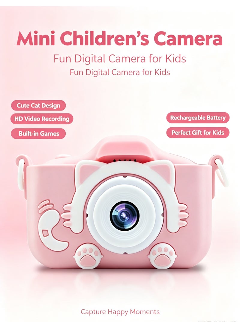 A mini camera designed for children, making taking photos fun and educational. - Image 1