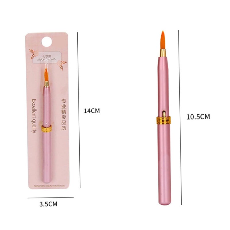 3pcs Lip Liner Brush Set Cosmetic Makeup Tool Multi-function Beauty Brushes for Precise Lip Application and Professional Makeup Use Random Color - Image 2