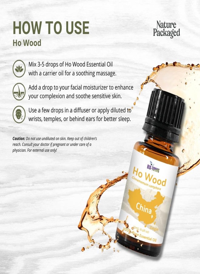 Nature Packaged Ho Wood Essential Oil Direct from Malagassi - Ho Wood Essential Oil for Diffusers, Candle-Making, Soap-Making, Aromatherapy, for Skin and Hair - 8oz - Image 4