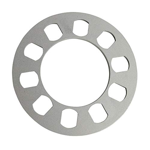 DCVAMOUS 4PC 5X108 5X110 5X112 5X114.3 5X115 5X120 5X127 5X130 5X4.25 5X4.5 5X4.75 5X5 فواصل عجلات عالمية 1/4 بوصة (6 مم) متوافقة مع أنماط براغي 5 لوج ريم من 108 مم إلى 130 مم - Image 5