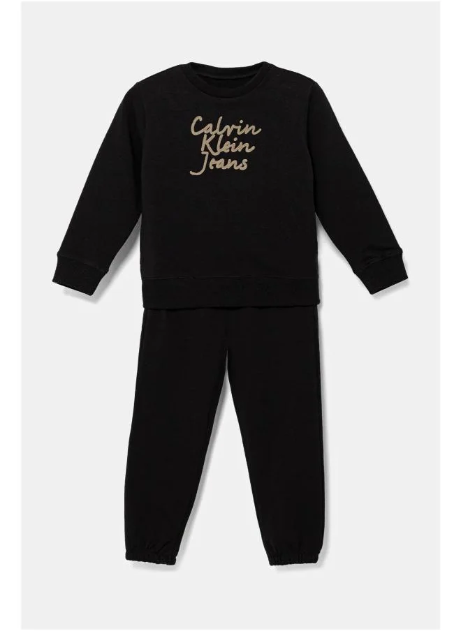 Calvin Klein Jeans Infant Logo Sweatshirt & Pants Set