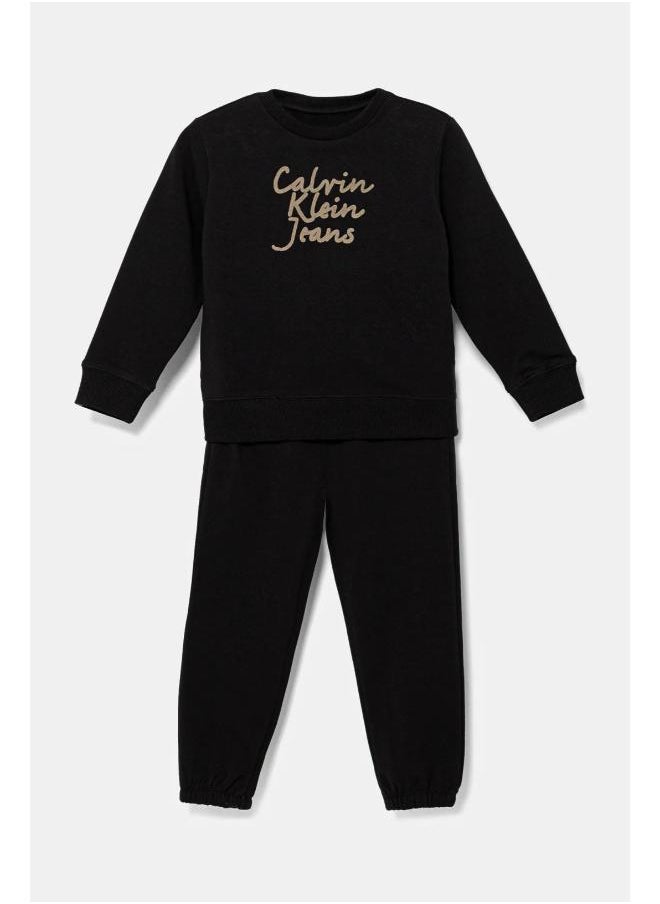 Calvin Klein Jeans Infant Logo Sweatshirt & Pants Set  - Image 1