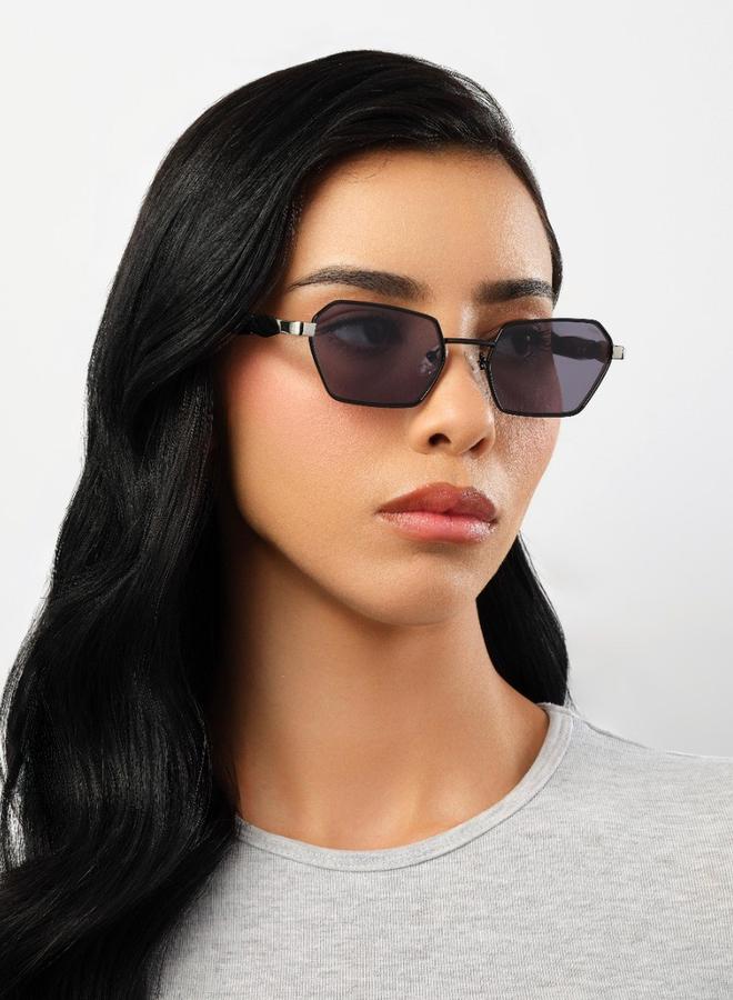 BlackOut Women Duchess Geometric Sunglasses - Image 5