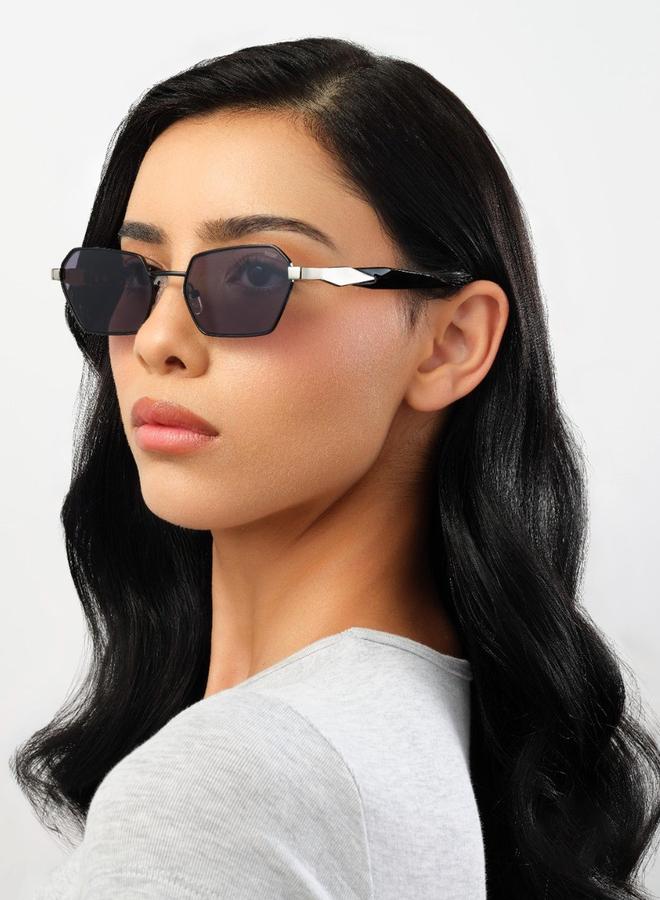 BlackOut Women Duchess Geometric Sunglasses - Image 4