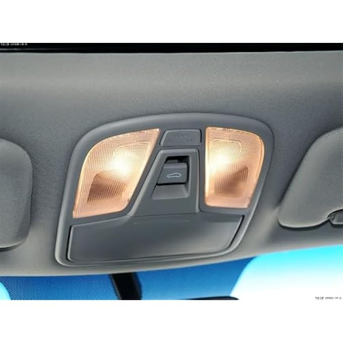 ريحني مصباح قراءة عدسة خريطة السقف الداخلي لسيارة كيا K5 موديلات 2011 و2012 و2013 و2014 و2015، رقم الموديل الأصلي 928003Rxxx و928223R010 و928233R010 و928002T00 و928003R000، مصباح قراءة رمادي - Image 3