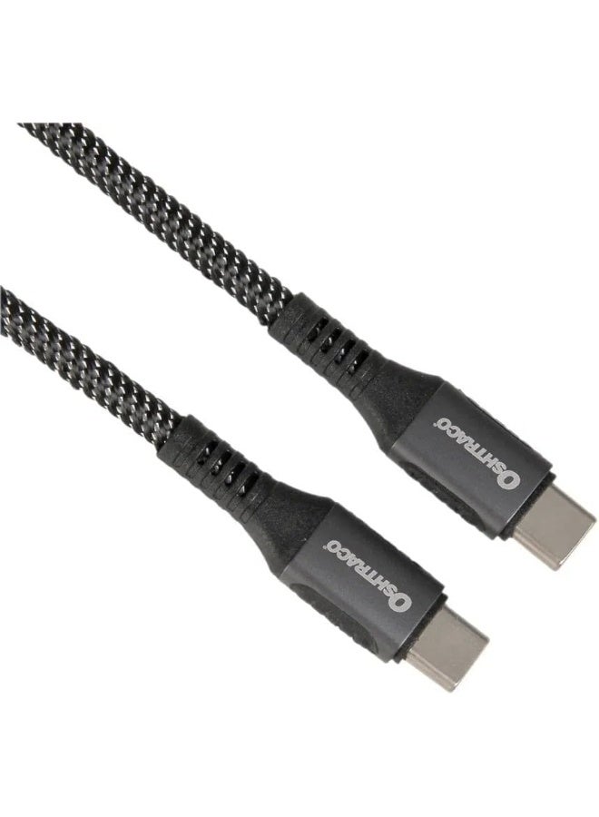 OSHTRACO Type C to Type C Power Delivery Fast Charging Cable, 3 Meter Legth, Multicolor - Image 2