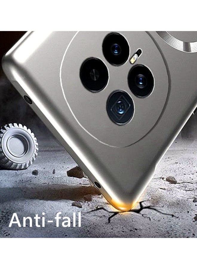 For Honor Magic 8 Pro Case，Camera Lens Protection，Ultra Slim，without Edges，Support Wireless Charging，Solid Color Magnetic Premium Shockproof Protective Honor Magic 8 Pro 5G Cover - Image 4