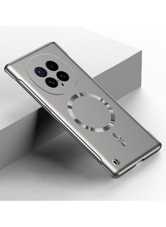 For Honor Magic 8 Pro Case，Camera Lens Protection，Ultra Slim，without Edges，Support Wireless Charging，Solid Color Magnetic Premium Shockproof Protective Honor Magic 8 Pro 5G Cover - Image 2