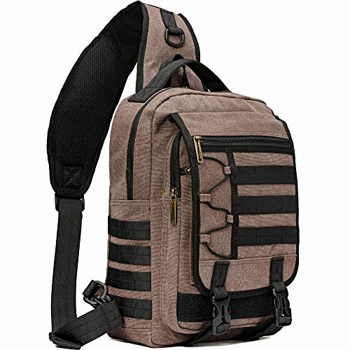 NICGID Sling Bags Chest Shoulder Backpacks, 13.3'' Laptop Backpack Crossbody Messenger Bag Travel Outdoor Men Women - Image 1