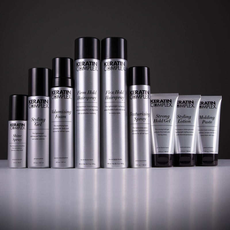 Keratin Complex - Strong Hold Gel - 5 fl oz - Image 3