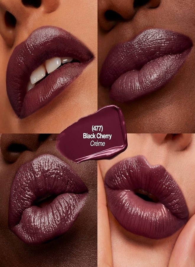 Milani Color Statement Matte Lipstick 24 Black Cherry Cruelty-Free Nourishing Lipstick in Vibrant Shades 5g - Image 2