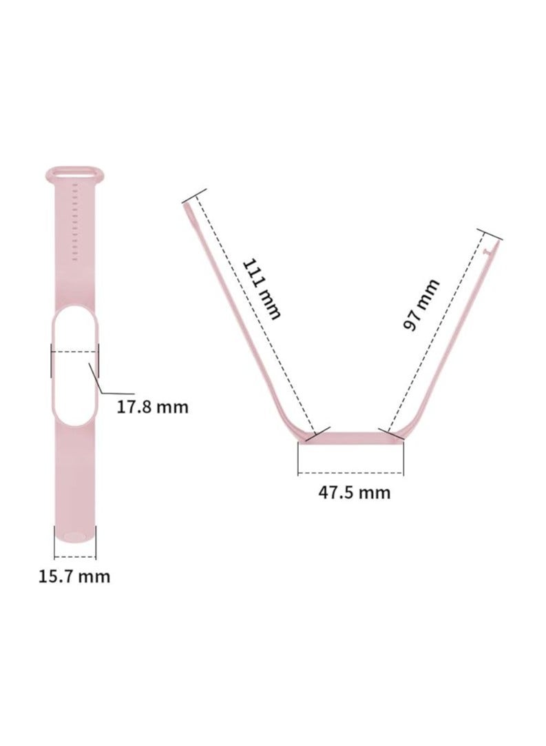 trap Silicone Band For Xiaomi Mi Band 7/6 / 5 Breathable Strap Replacement For M5 M6 M7 Bracelet For Xiaomi MiBand 7 6 5 Smart Watch - Image 5