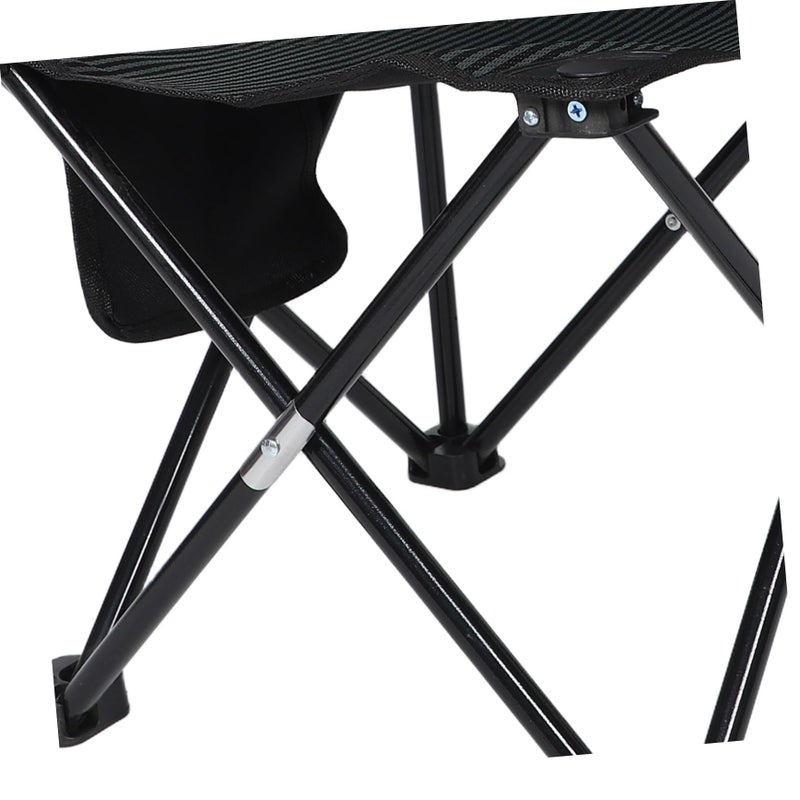 Folding Stool Portable Lightweight Outdoor Chair for Camping Fishing Adults - Image 5