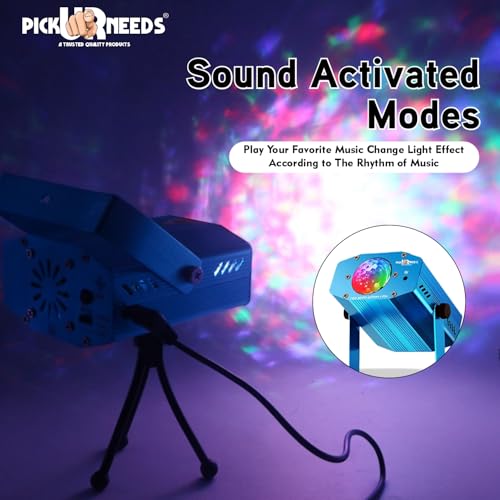 Pick Ur Needs RGBW LED Water Ripple Projector Light – Outdoor Stage Effect Lighting for Halloween, Christmas, Parties, DJ, Pool, Patio Decor – Dreamy Wave Effect, Low Power, High Temp Resistant - Image 3
