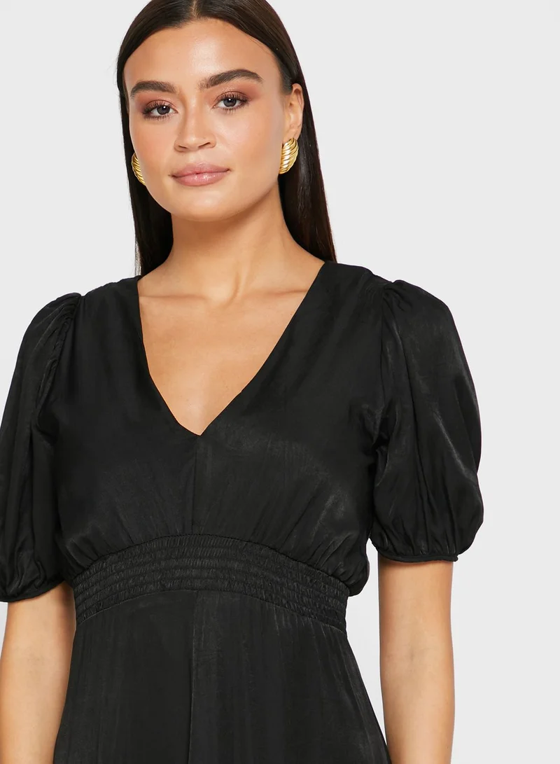 ELLA Puff Sleeve Dress
