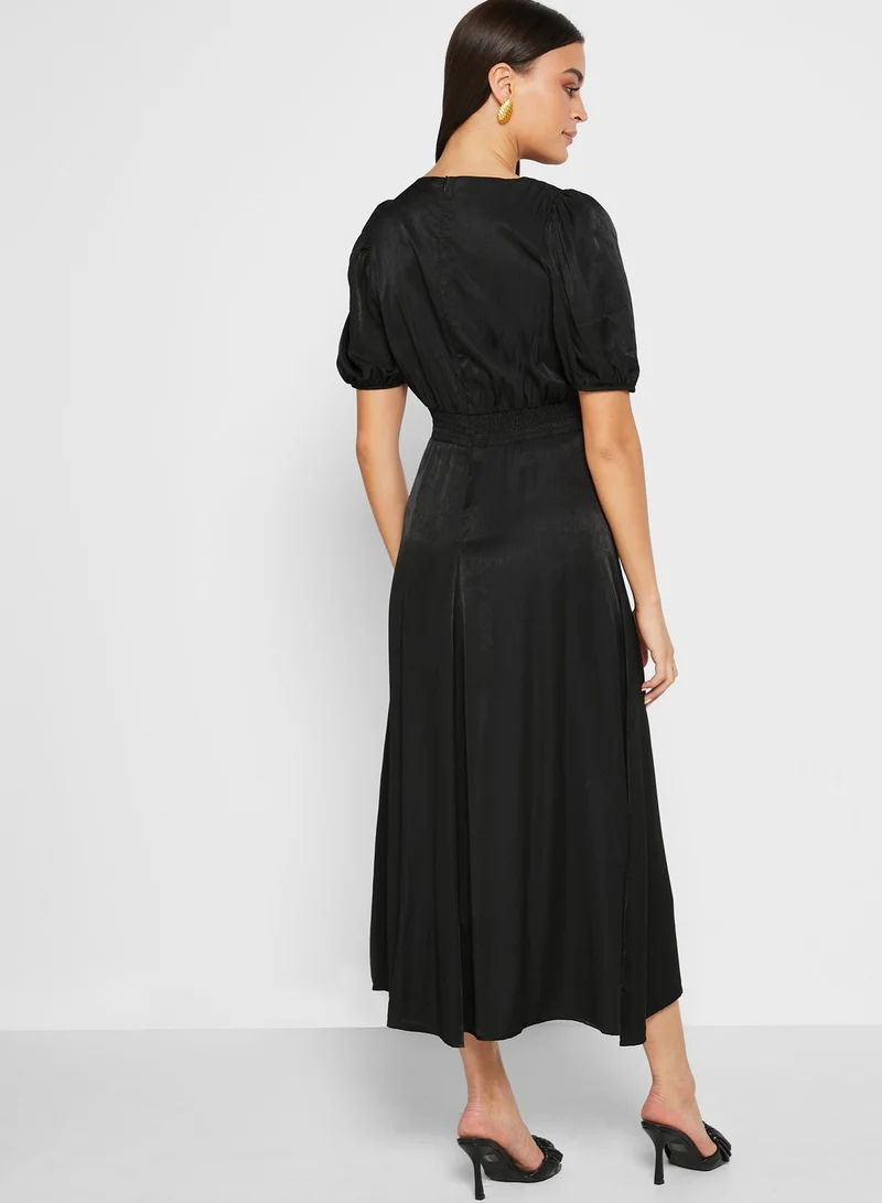 ELLA Puff Sleeve Dress