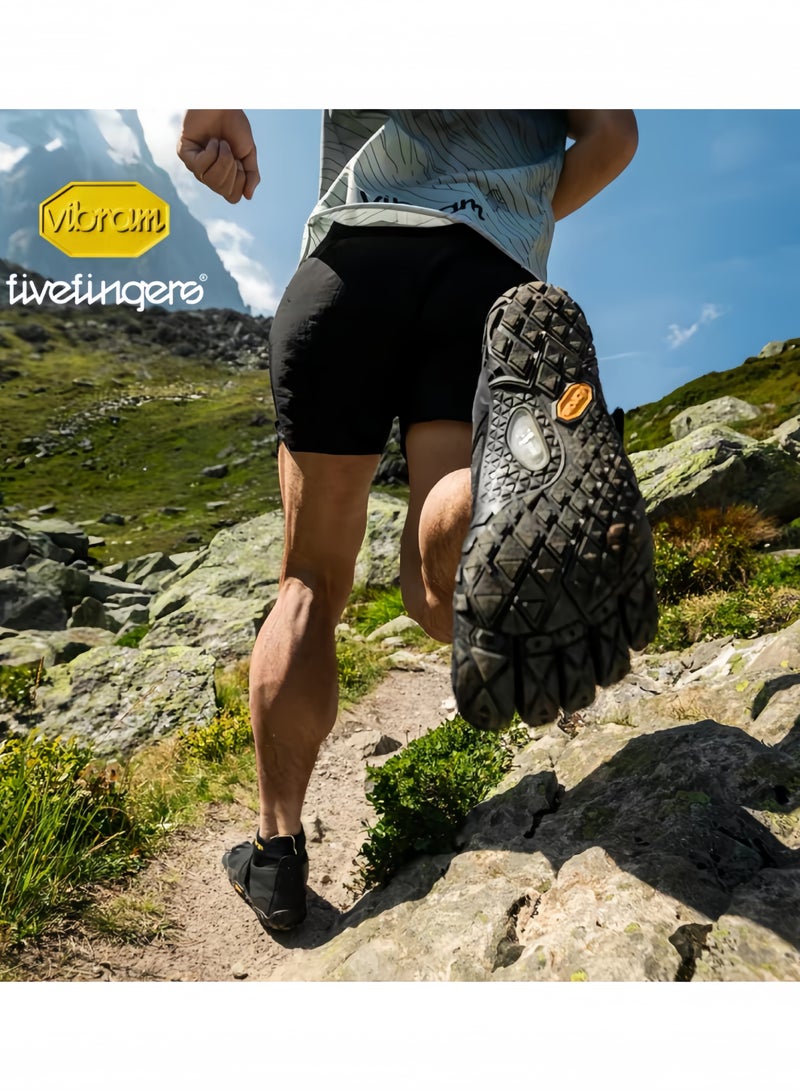 Vibram FiveFingers حذاء Vibram FiveFingers Trailope 2026 للرجال، حذاء مشي عاري جديد، رياضة التخييم والتسلق والتضاريس والجري بأسلوب مينيمالي / أسود - Image 4