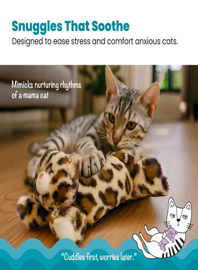 Catstages Calming Kitty Pal Cat Toy - Plush with Purring, Heartbeat, Warmth & Vibration for Anxiety Relief in Kittens and Cats - Image 2