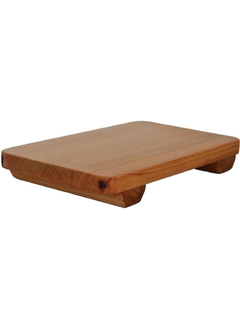 Wooden Antique Footed Meat Board 30 X14 - pzsku/Z873BD70FCAC054A90C37Z/45/_/1737037426/25e37b95-0a95-4197-8c63-8776e24d0db3