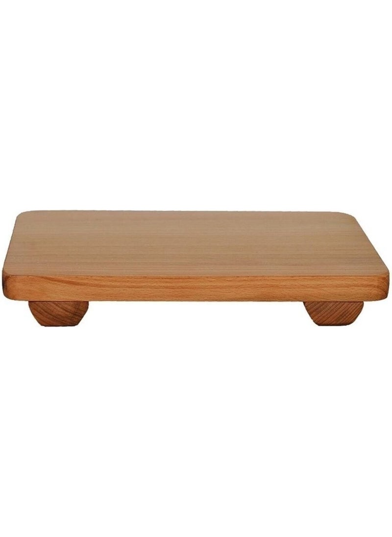 Wooden Antique Footed Meat Board 30 X14 - pzsku/Z873BD70FCAC054A90C37Z/45/_/1737037489/9c61b6be-fa90-4695-97ec-29e630c4b984