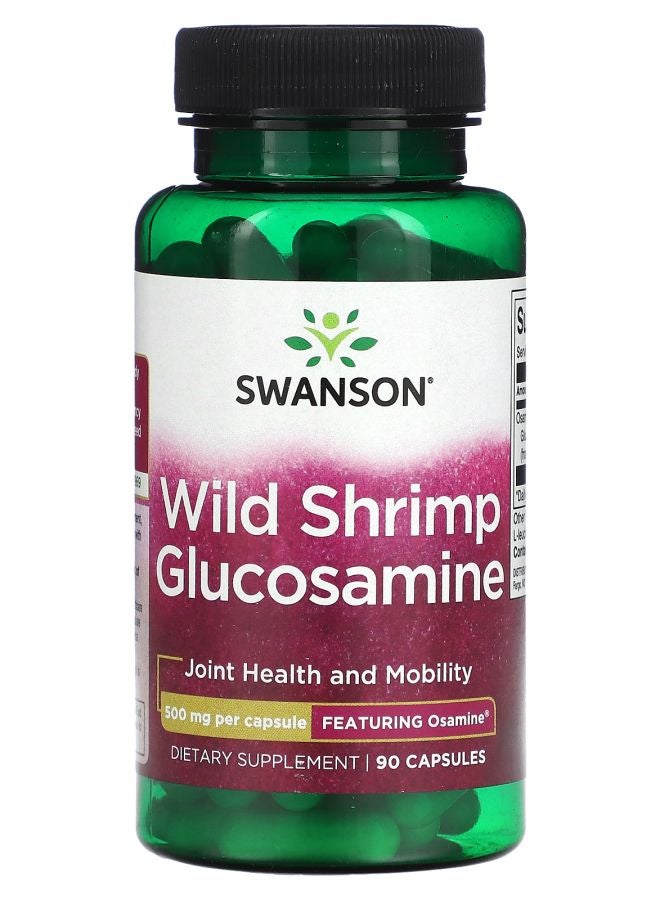 Wild Shrimp Glucosamine 500 mg 90 Capsules