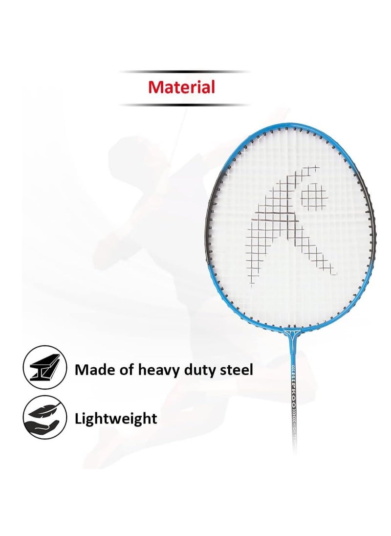 Generic Badminton Racket Set, Lightweight Professional Badminton Racket Set for Adult and Children, Including 2 Rackets, 3 Shuttlecocks and Carry Bag  - Image 2