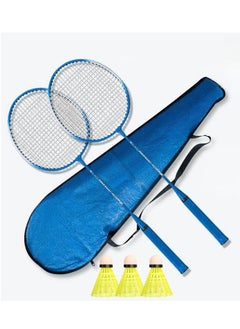 Generic Badminton Racket Set, Lightweight Professional Badminton Racket Set for Adult and Children, Including 2 Rackets, 3 Shuttlecocks and Carry Bag  - Image 1