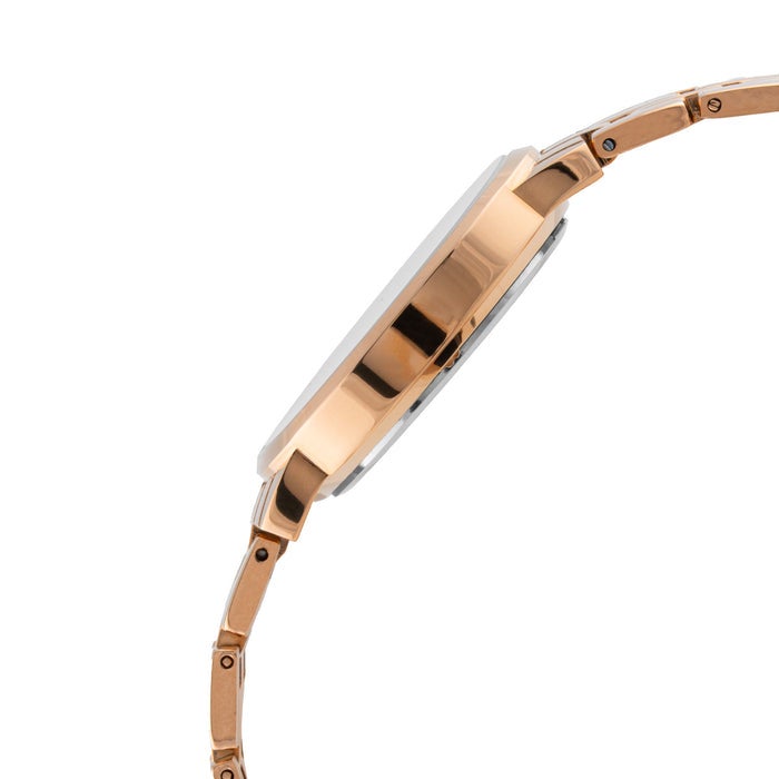 ELIZ ES8919L2RPR Metal Case and Bracelet 3-Hands Women's Watch - Image 3