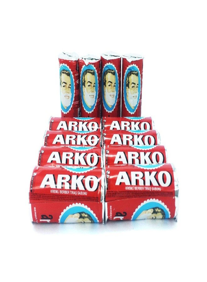 Arko Men Arko Shaving Soap Stick - 12 Sticks (31.5 oz) by EVYAP - Image 3
